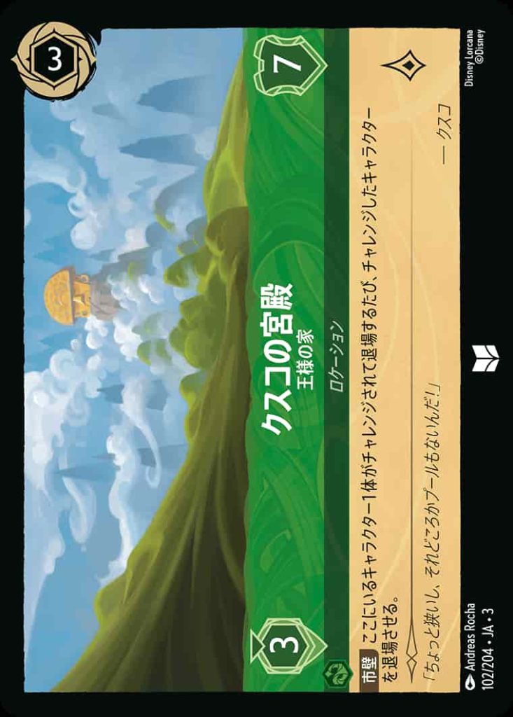 クスコの宮殿　ロケーション